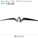 TMOTOR 15*8 in fibra di carbonio polimero pieghevole Drone Kit verticale VTOL ala fissa accessorio per droni
